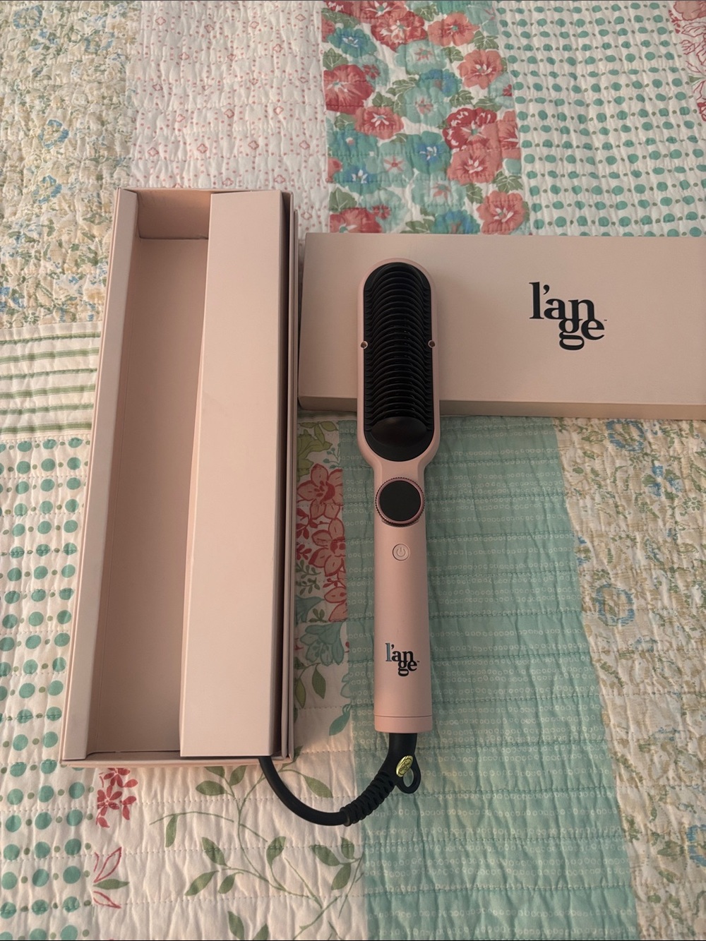 L’ange 2 in 1 Heated Smoothing Styling Brush